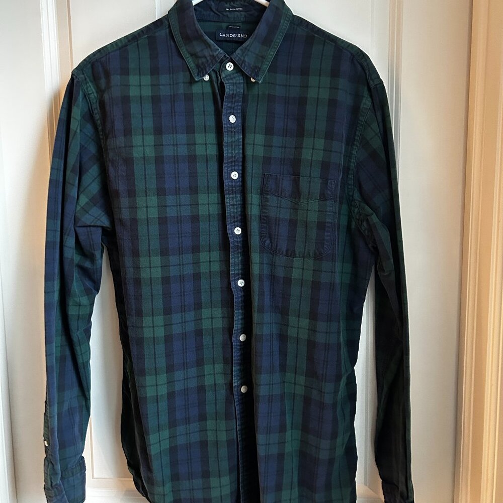 Lands' End Oxford - Large/Tall